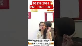 DSSSB PGT TGT PRT TEACHERS #dsssbnvs #dsssb2024 #dsssbvacancies #shikshaalaya #ytshorts #shorts #kvs