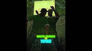 Grove Street Used To Be Great In The Old Days | #gtasanandreas #shorts