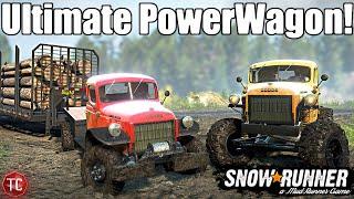 SnowRunner: The ULTIMATE Dodge Powerwagon! Swivel Chassis, Quad Cab, Crawler, & MORE!