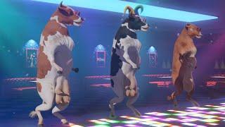 FUNNY COW DANCE 2 │ Cow Song & Cow Videos 2025│By Twiddlie