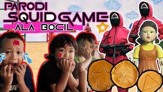 LUCU BANGET !! BOCIL MAIN SQUID GAME VIRAL | PARODI SQUID GAME TERBARU