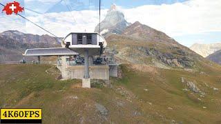 Sights of Switzerland - Zermatt bergbahnen Matterhorn express Tour - 4K60