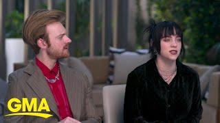 Billie Eilish and brother Finneas talk about their 1st Oscar nomination l GMA