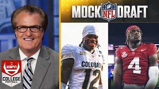 Mel Kiper breaks 2025 NFL Mock Draft: Travis Hunter is No. 1 pick, Jalen Milroe is the 1st QB picked