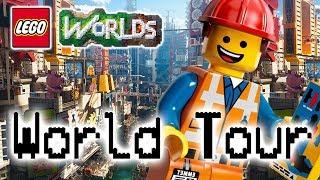 WORLD TOUR of our BEAUTIFUL LEGO CITY BRICKSBURG!