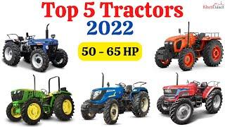 Top 5 Tractors in 2022 I 50- 65 HP I Trem IV Tractors, Electric Tractors I KhetiGaadi