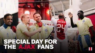 Backstage footage, lots of smiles & 'Sivert is going to steal the show!'  | Ajax Open Dag ️️