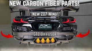 THESE are the CARBON FIBER parts you WANT! TAKE the C8 Corvette to the NEXT LEVEL! *Z06, E-Ray*