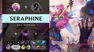 Seraphine Support vs Alistar - NA Master Patch 14.10