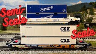 O Gauge Trains - Scale VS Semi-Scale