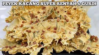 RESEP PEYEK KACANG SUPER RENYAH DAN GURIH