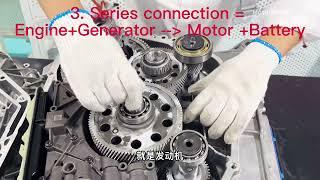 BYD DM-i Hybrid System Teardown