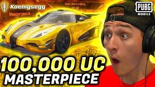 MAXED $100,000 UC KOENIGSEGG MASTERPIECE 