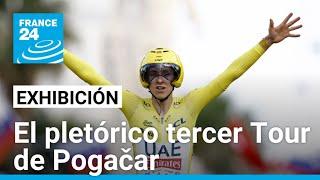 Tadej Pogačar gana el Tour de Francia 2024 y suma su tercer título de la carrera • FRANCE 24