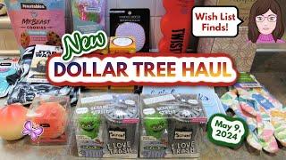 DOLLAR TREE Haul!  Wish List Finds!!  May 9, 2024! #dollartree