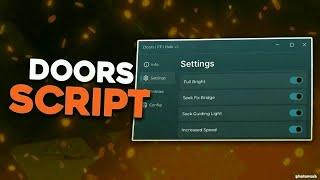 DOORS Script | Auto Farm Levels, Bypass Entities, Infinite Revives, Skip Seek Chase & More!