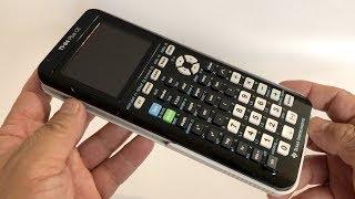 Unboxing Texas Instruments TI-84 Plus CE Full-Color Display Graphing Calculator