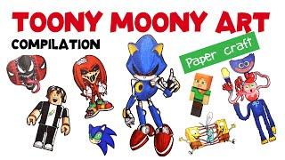 Toony Moony Art papercraft compilation