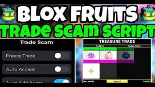 BLOX FRUIT TRADING SCAM SCRIPT | FULLY SHOWCASE AND UNDETECTABLE ! 2025 #bloxfruits