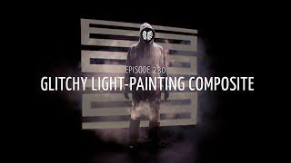 About this picture: 360° glitchy light-painting - EP230