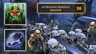 10 seconds Throne kill [WK Skeletons + Rearm] Ability draft