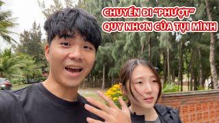 Chuyến đi P.HƯỢT Quy Nhơn đầy gió bão | Review Bãi Kỳ Co | Cặp Đôi Việt - Nhật