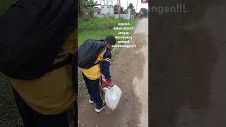 Jagalah kebersihan!!!Jangan membuang sampah sembarangan!!! #kebersihan #sampah #ytshorts #yt #fyp