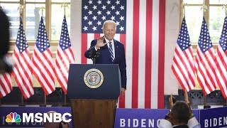 Biden drags Republicans lauding his economic policies they voted against