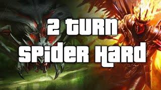 2 Turn Spider Hard 10 by [CHQ] Octyven (Nerfed)