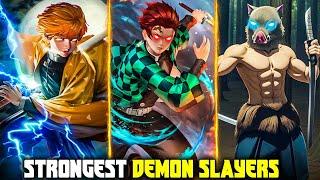Most Strongest & Powerful Demon Slayers in Demon Slayer Anime | Savage Point