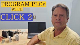 PLC programming with the CLICK. Let's get started. (CLICK  2)