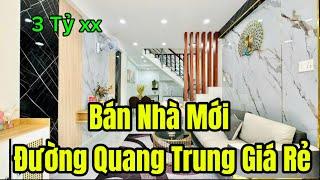 Bán nhà Gò Vấp | Bán nhà mới Đường Quang Trung Gò Vấp giá rẻ.