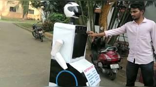 Smart Serving Robot | Mechanical Project | Purushotam Academy