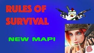 NEW 300 PLAYER BATTLE ROYALE + NEW MAP - RULES OF SURVIVAL