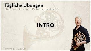 French Horn Basics and daily warm-ups (warm up) part 01 by Christoph Ess Intro