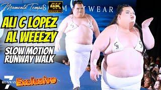 Witness  Ali C Lopez Aka Al Weeezy Walk for CI Swimwear at  NYFW SS 2025