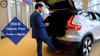 How To Use Your Volvo Hands Free Power Liftgate