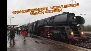 Mit 01 0509-8 & 01 1519-6 von Leipzig zum Bahnhofsfest nach Göhren - Die Eisenbahn #023