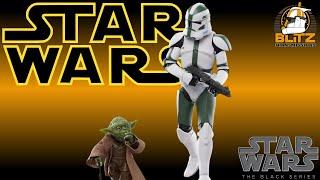 Hasbro The Black Series Yoda & Clone Commander Gree Review