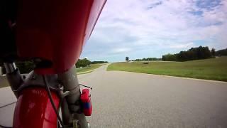 1985 Ducati Alazzurra on track at Virginia International Raceway (VIR) AHRMA