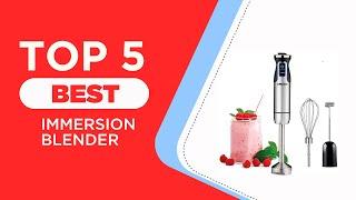 The 5 Best Immersion Blender for 2025 (Reviews) - Best Budget Immersion Blender