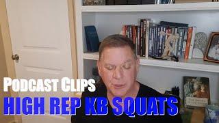 High Rep KB Squats