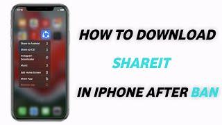 How to download shareit in iphone after ban