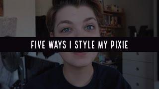 FIVE WAYS I STYLE MY PIXIE FOR EVERYDAY/PROM!