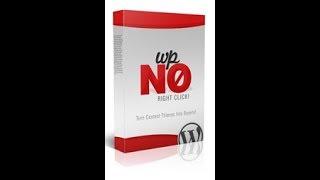 WordPress Plugins: WP No Right Click Plugin