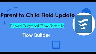 Scenario 5 : Parent to Child Update in Flows | Salesforce | Flow Builder Practice Set #salesforce