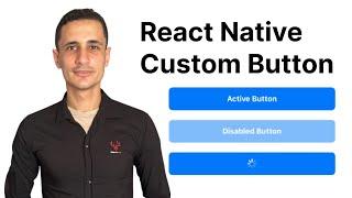 How to create custom button in React Native (Create Button with Content Pattern)