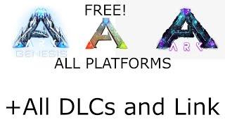 HOW TO GET ARK FOR FREE + ALL DLCS AND LINK!! MUST WATCH