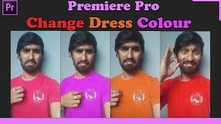 Telugu Premiere | Change Dress Color or Replace Color in Premiere Pro | Premiere Tutorial