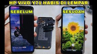 Cara Gampang Ganti LCD HP VIVO Y71 |Memperbaiki HP Vivo Y71 HABIS di Lempar